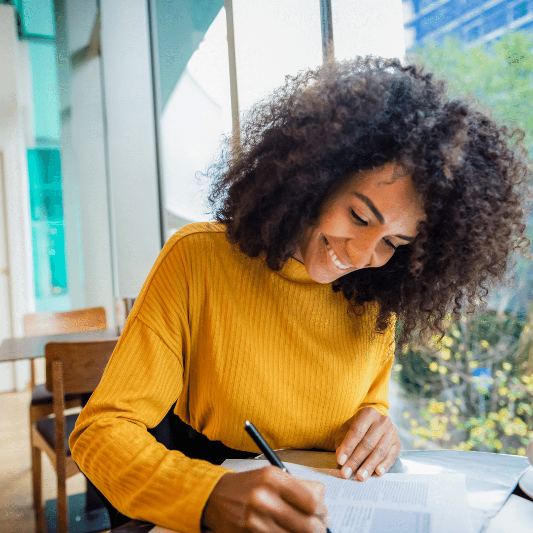 A female student learning how to develop a study mindset at premier tuition centre